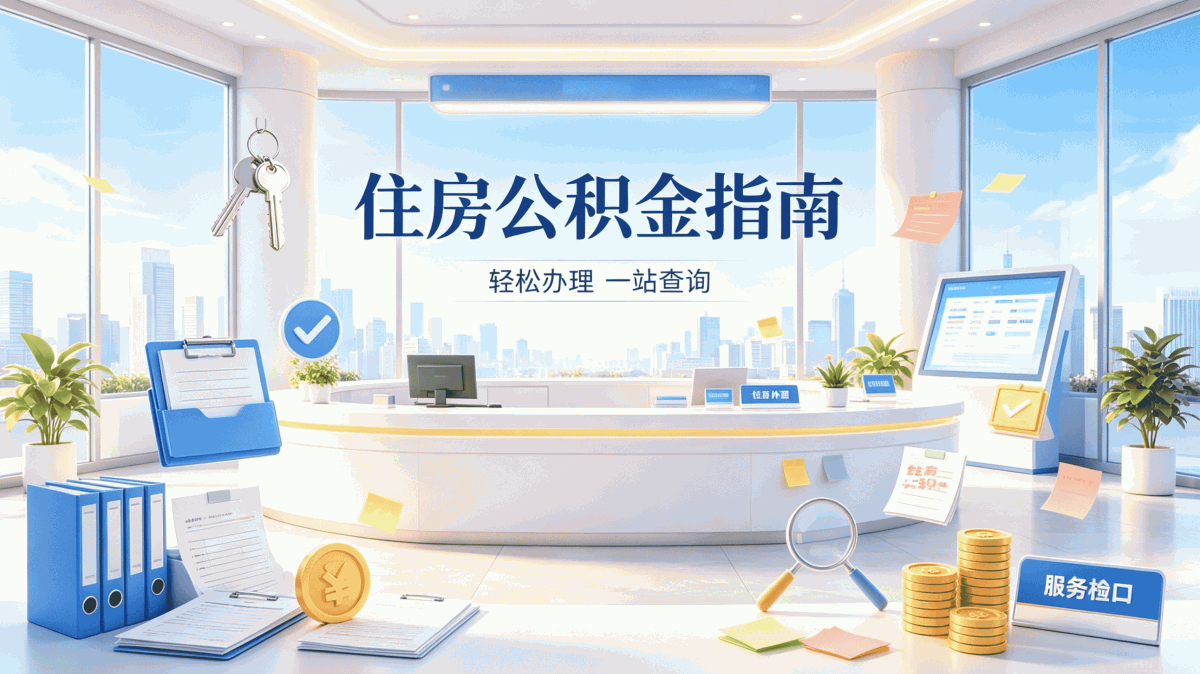 塔城企业职工公积金提取流程材料带齐几天到账